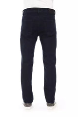 Baldinini Trend Blue Cotton Men Jeans