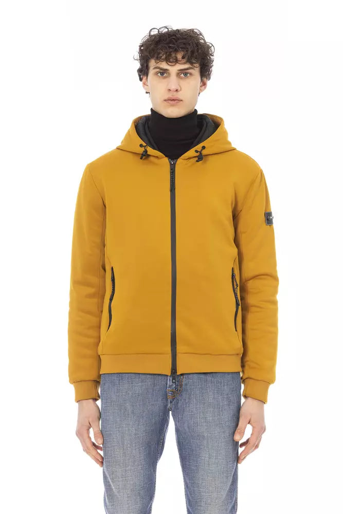 Baldinini Trend Yellow Polyester Men Jacket