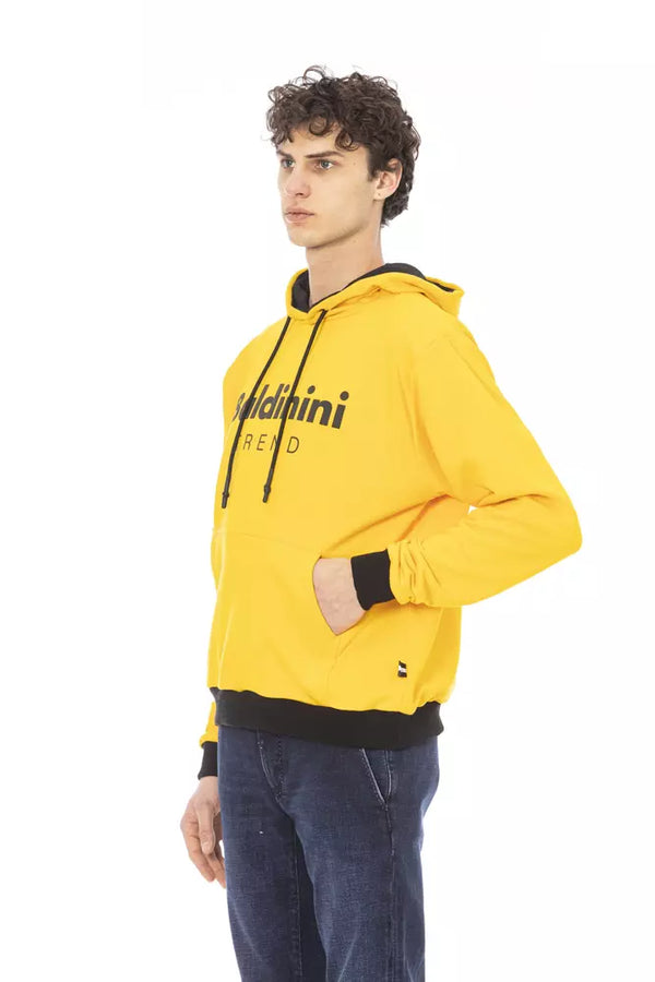 Baldinini Trend Yellow Cotton Men Sweater