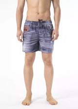 Just Cavalli Blue Polyester Men Swimwear