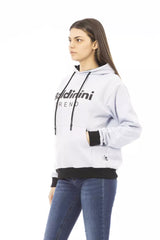 Baldinini Trend White Cotton Women Sweater