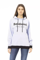 Baldinini Trend Purple Cotton Women Sweater