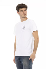 Bikkembergs White Cotton Men T-Shirt