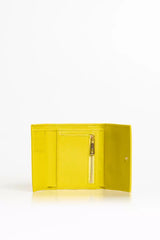 Trussardi Yellow Leather Women Wallet