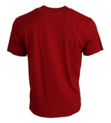 Dolce & Gabbana Exclusive Crewneck Logo T-Shirt in Red