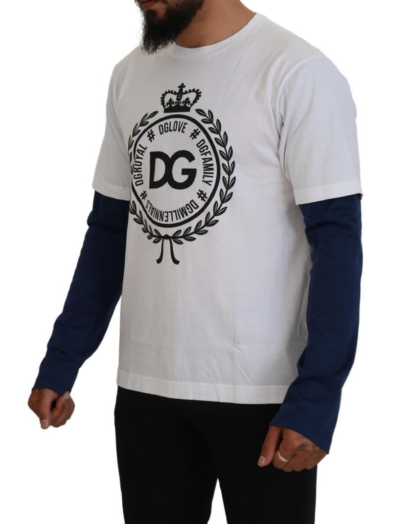 Dolce & Gabbana Elegant Crew-Neck Pullover Sweater