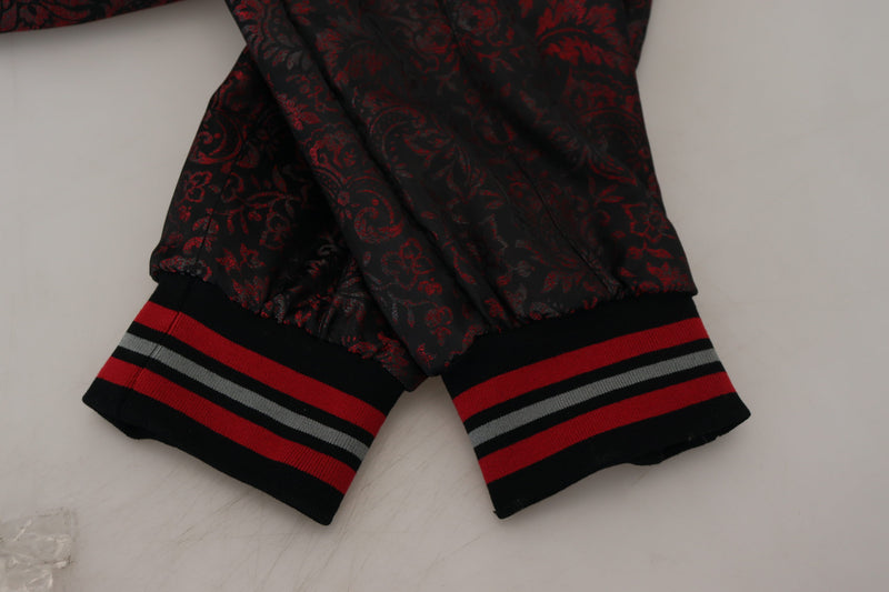 Dolce & Gabbana Elegant Red Jogger Pants for Men