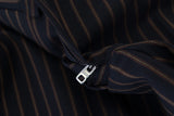 Dolce & Gabbana Elegant Striped Cotton Blend Pants