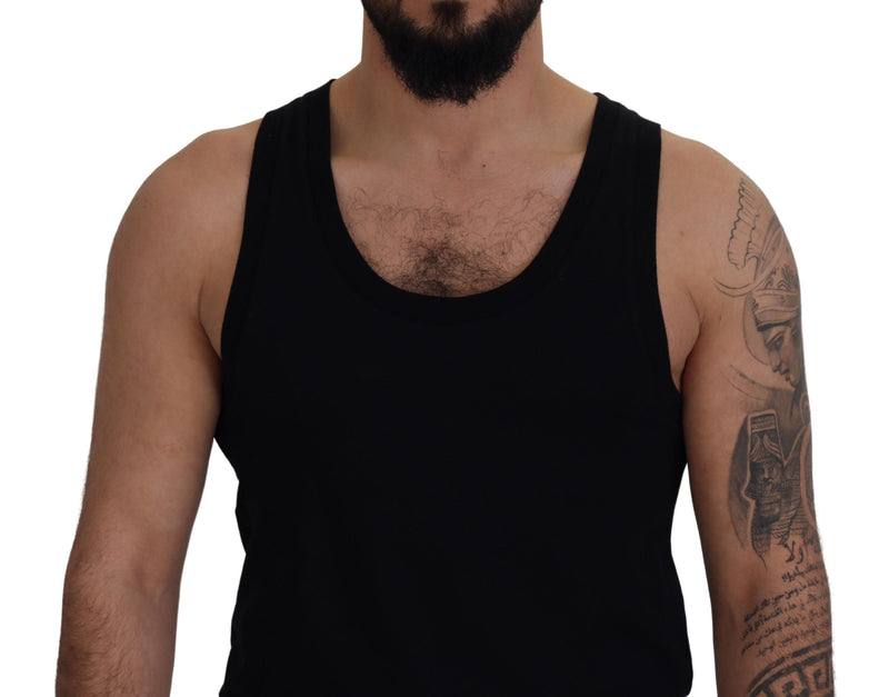 Dolce & Gabbana Elegant Black Tank Top T-Shirt