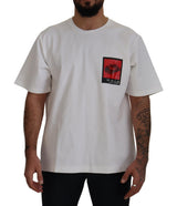 Dolce & Gabbana Elegant White Crewneck Cotton Tee