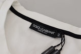 Dolce & Gabbana Elegant White Crewneck Cotton Tee