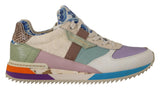 Dolce & Gabbana Elegant Multicolor Patchwork Sneakers