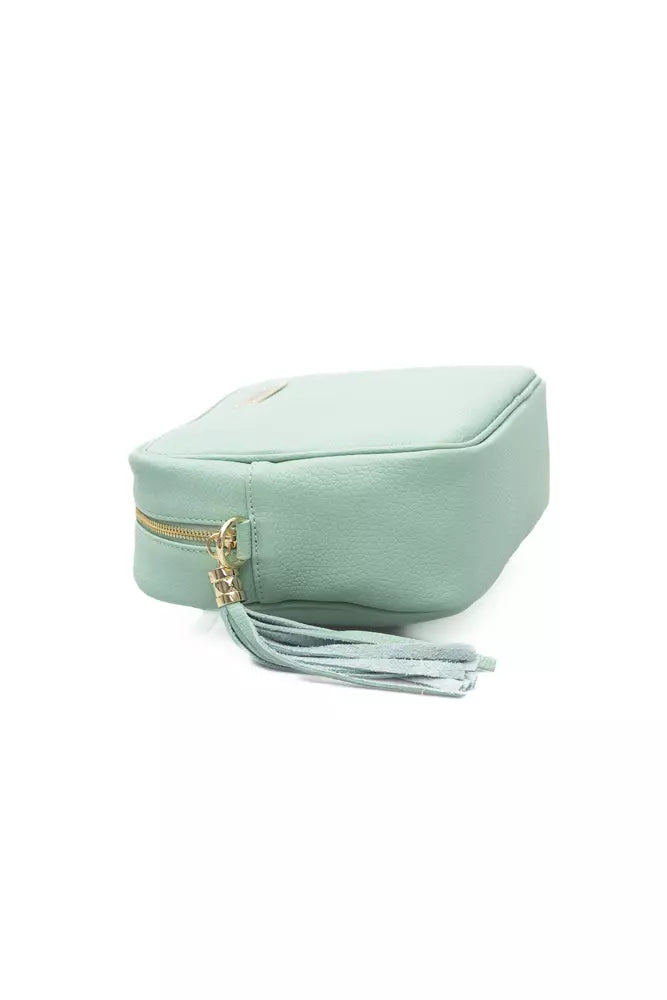 Baldinini Trend Green Leather Women Shoulder Bag