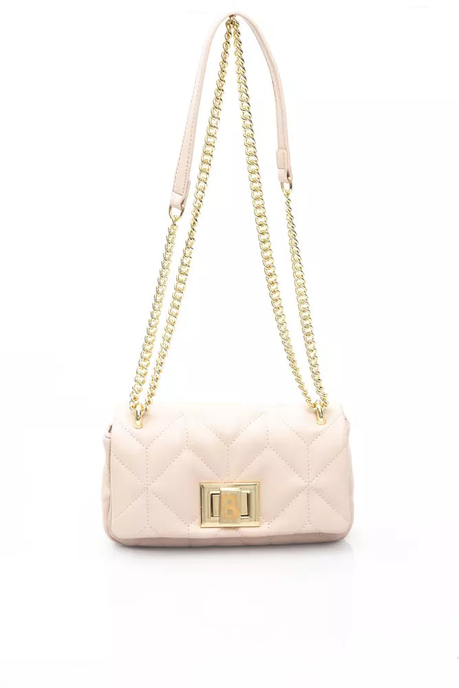 Baldinini Trend Pink Polyethylene Women Shoulder Bag