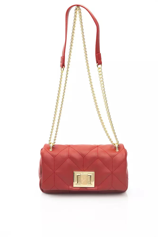 Baldinini Trend Red Polyethylene Women Shoulder Bag