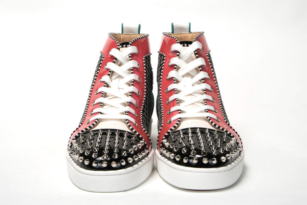 Christian Louboutin Multicolor Version Lou Spikes Orlato Flat Shoes