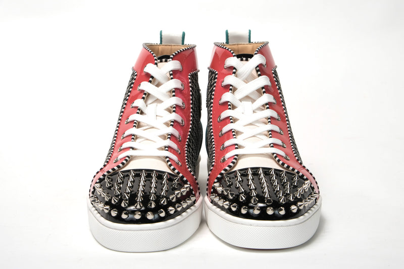 Christian Louboutin Multicolor Version Lou Spikes Orlato Flat Shoes