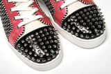 Christian Louboutin Multicolor Version Lou Spikes Orlato Flat Shoes