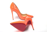 Christian Louboutin Neon Orange So Kate Patent High Heel