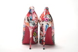 Christian Louboutin Multicolor So Kate Patent High Heel