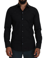 Dolce & Gabbana Elegant Slim Fit Martini Dress Shirt