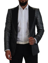 Dolce & Gabbana Elegant Jacquard Single Breasted Blazer