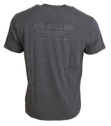 Dolce & Gabbana Elegant Gray Crewneck Cotton T-Shirt