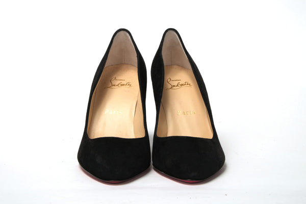 Christian Louboutin Black Tanja 85 Veau Heel