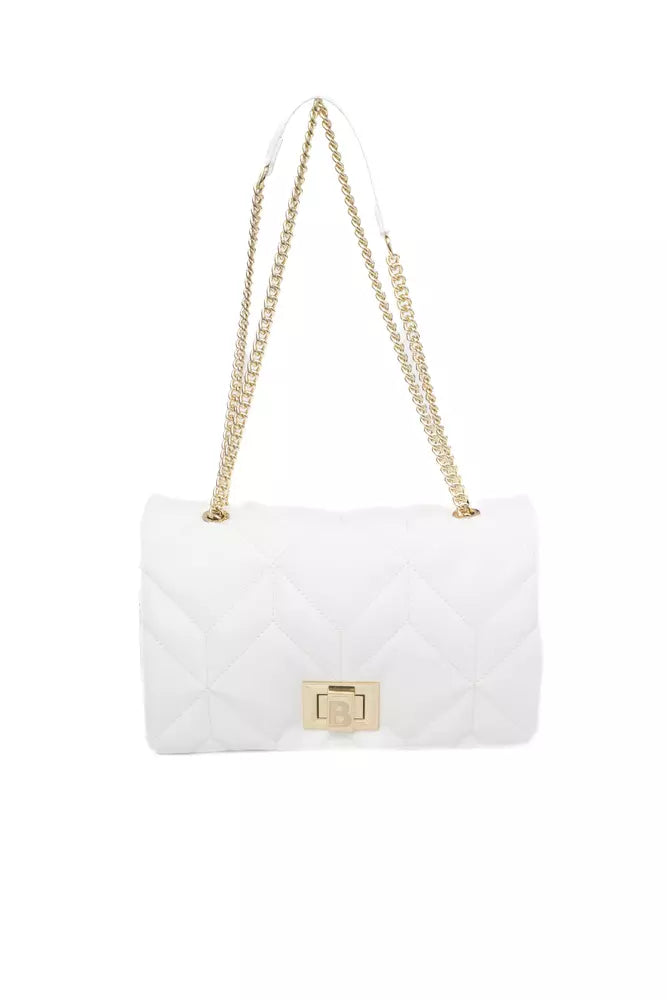 Baldinini Trend White Polyethylene Women Shoulder Bag