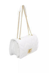 Baldinini Trend White Polyethylene Women Shoulder Bag