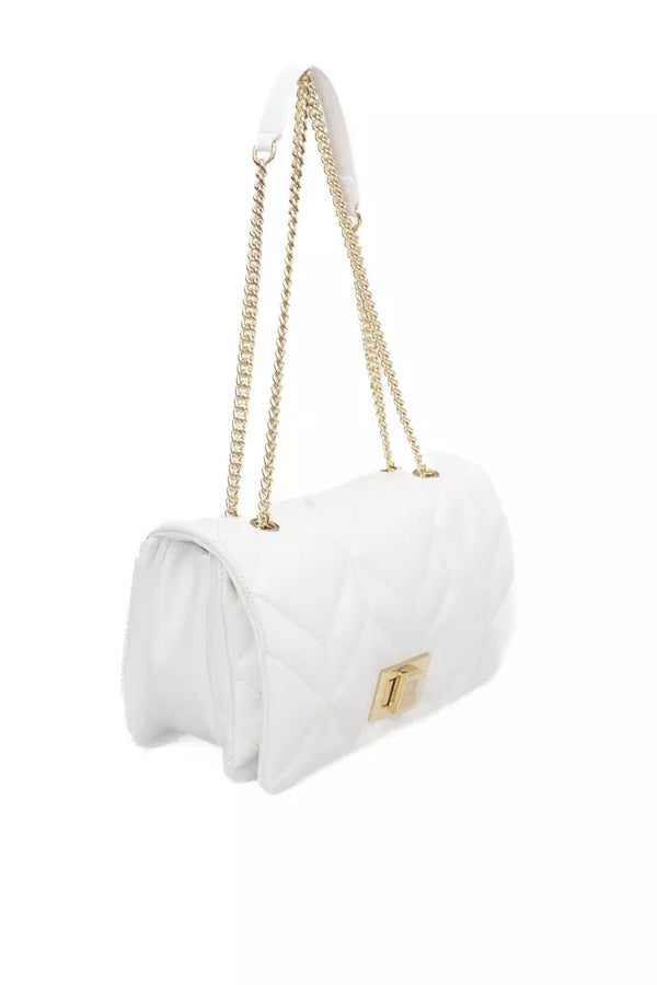 Baldinini Trend White Polyethylene Women Shoulder Bag