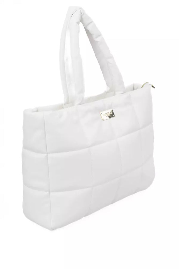 Baldinini Trend White Polyethylene Women Shoulder Bag