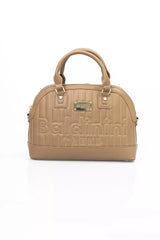 Baldinini Trend Beige Polyethylene Women Handbag