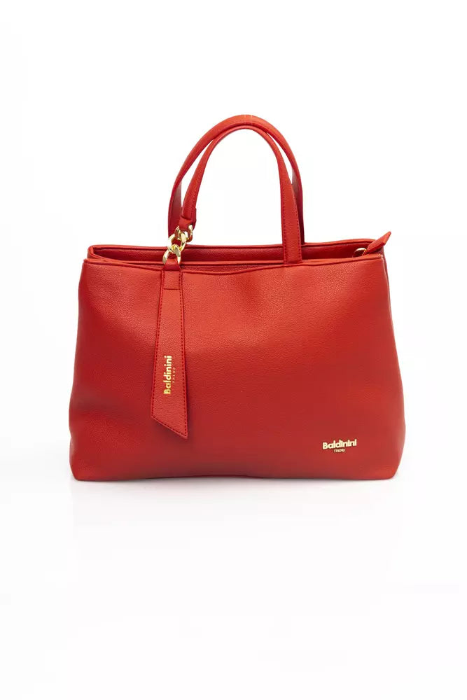 Baldinini Trend Red Polyethylene Women Handbag