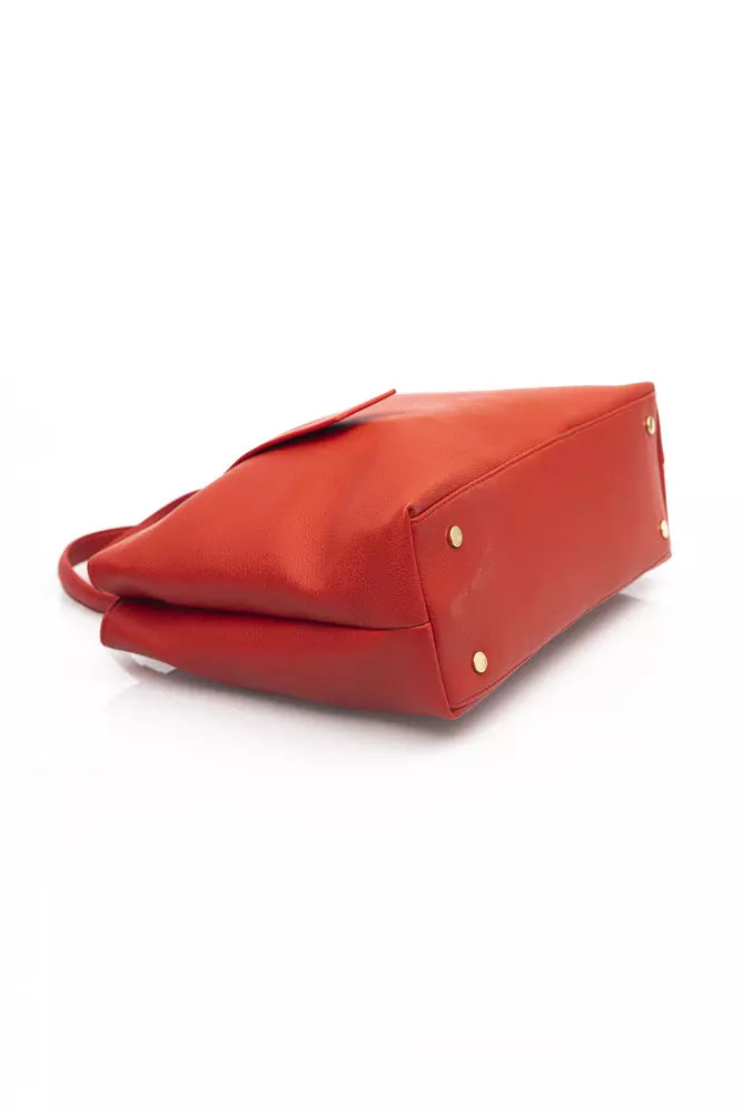 Baldinini Trend Red Polyethylene Women Handbag