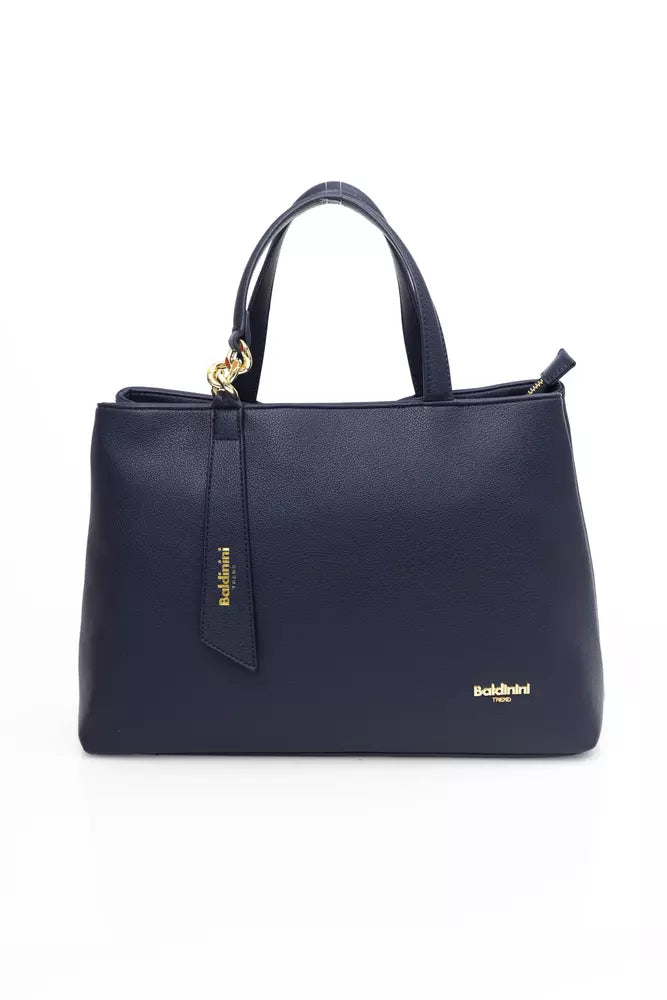 Baldinini Trend Blue Polyethylene Women Handbag