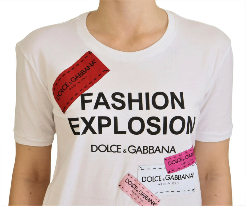 Dolce & Gabbana Fashion Explosion Crew Neck Tee