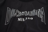 Dolce & Gabbana Chic Black Crewneck Pullover Sweater