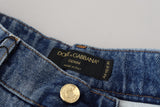 Dolce & Gabbana Elegant High Waist Skinny Jeans