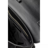 Baldinini Trend Elegant Leather Crossbody Bag with Flap Closure