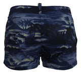 Dsquared² Tropical Wave Design Swim Shorts