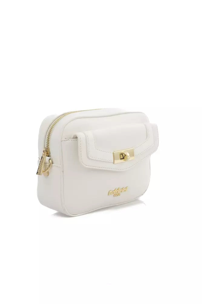 Baldinini Trend White Polyethylene Women Shoulder Bag