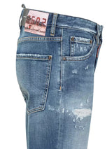 Dsquared² Chic Distressed Denim for Sophisticated Style