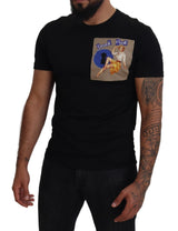 Dolce & Gabbana Elegant Crew Neck Cotton Tee