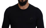 Dolce & Gabbana Elegant Black Cashmere Pullover Sweater