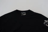 Dolce & Gabbana Elegant Black Cashmere Pullover Sweater