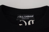 Dolce & Gabbana Elegant Black Cashmere Pullover Sweater