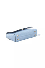 Baldinini Trend Light Blue Polyurethane Women Crossbody