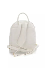 Baldinini Trend White Polyethylene Women Backpack