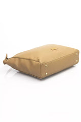 Baldinini Trend Beige Polyethylene Women Shoulder Bag